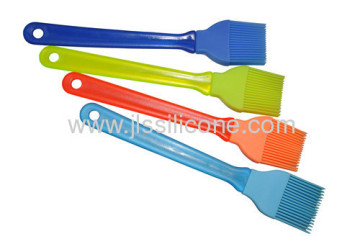 Silicone Kitchen Tools Bbq Brush With Plastic Handle 