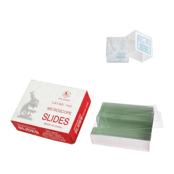 High Transparency Glass Slides for School Laboratory Educational Microscope Slides 7101