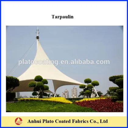 100% polyester pvc coated waterproof pvc membrane architecture