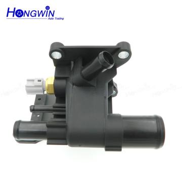 Water Outlet Engine Coolant Thermostat Housing + Sensor for Mazda 2006-2013 (3, 6, 5 CX-7 2.0, 2.3, 2.5L) LF941517Z LF94-15-17Z