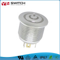 Key with light waterproof switch 16MM