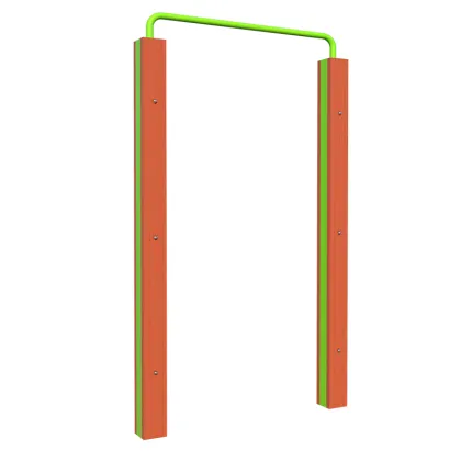 Outdoor gym Equipment Single Pull-up Bar Station
