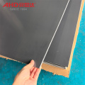 Folha de PVC cinza escuro U 6mm rígida