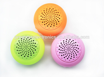 Round shape mini outdoor bluetooth speaker portable