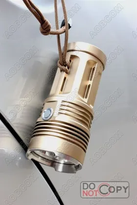 Aluminum 3.7v 2500 Lumens Super Bright Led Flashlight, Flashlight King Five Cree Xr-e Q5 Led Flashlight