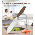 5 CUȚEȘTE SANTOKU CU MÂNCĂ DE NUC