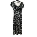 Women GGT Ruffle-Trim Maxi Dress