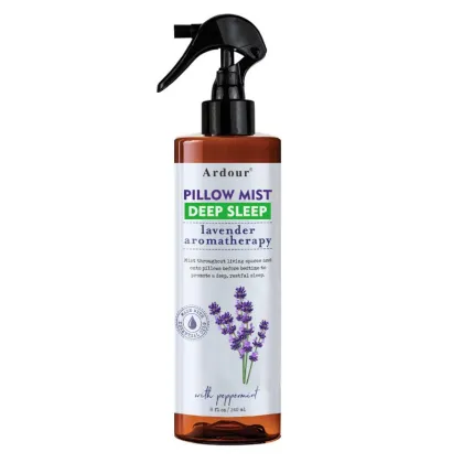Lavender Oil Pillow Spray: Natural Organic Essential Oil for Relax, Calm, and Deep Sleep