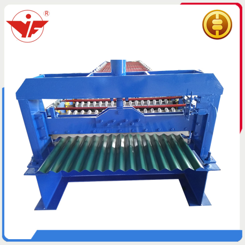 Corrugated roof roll forming machine