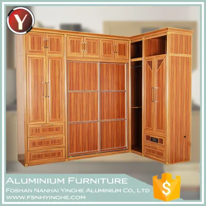 New Design Smart System Classical Full Aluminium Wardrobe