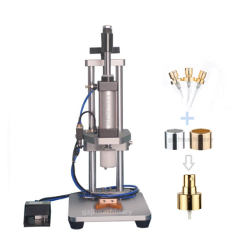 Pneumatic Manual Perfume Bottle Capping and Sealing Machine