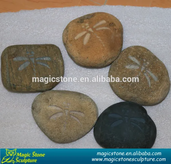 Cheap items carved stone butterfly