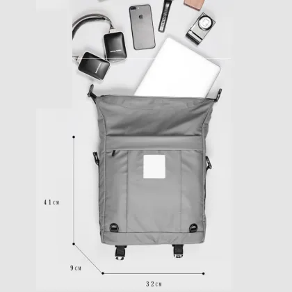 Nylon Waterproof Men Business School Bags Backpacks