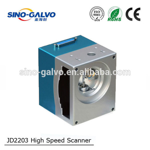 CE marked galvo scanner head with high speed motors