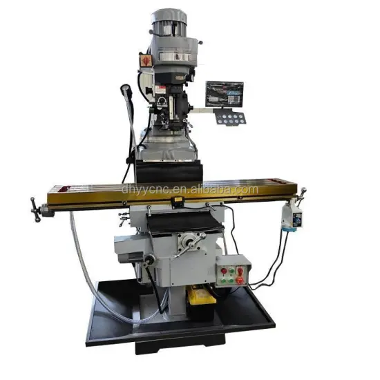 Manufacturer Sells Taiwan Model 4H X6325 X6330 Turret Milling Machine - Vertical Turret Milling with Automatic Tool Feed