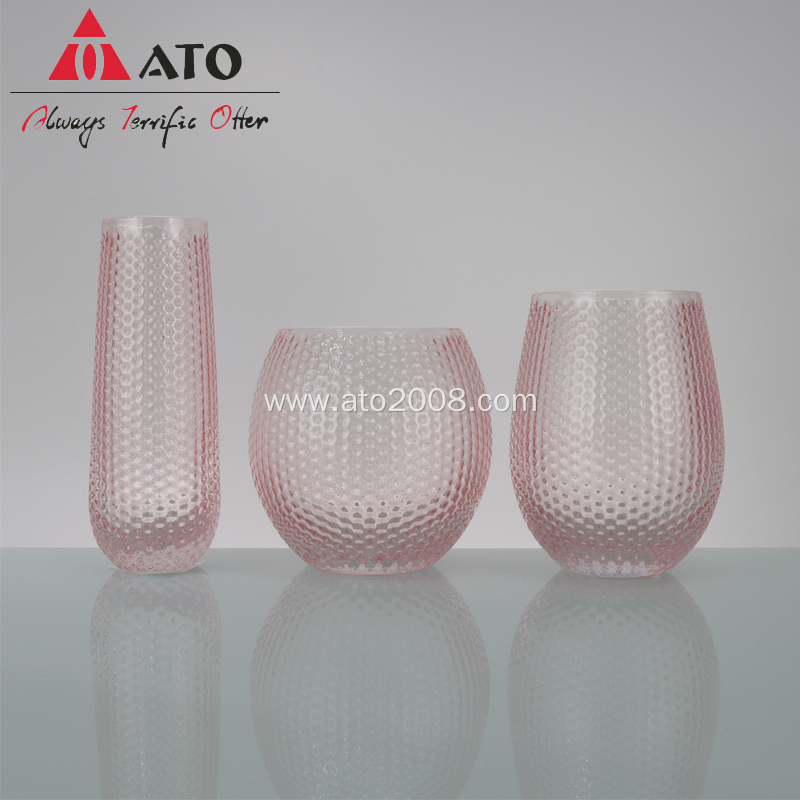 2023 Kitchen Elegant Color Glassware Wine Glass Cup