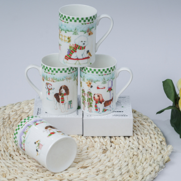 Flared ceramic mug porcelain cup coffee mug