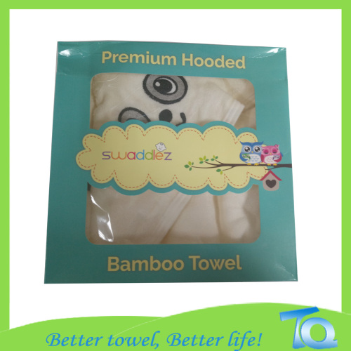 Comfortable Baby Hooded Bath Towel Organic Cotton