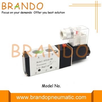 4V210-08 Valvola di controllo aria pneumatica da 1/4" 24V 220V