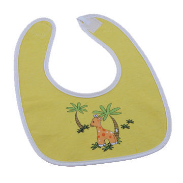 Baby bib in size of 27x33cm, various printings are available