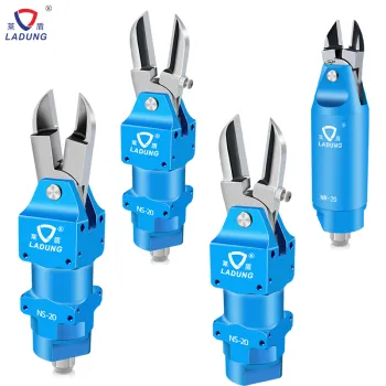 Pneumatic Scissors: Industrial Strength, Automatic Nozzle Head, and Body Design