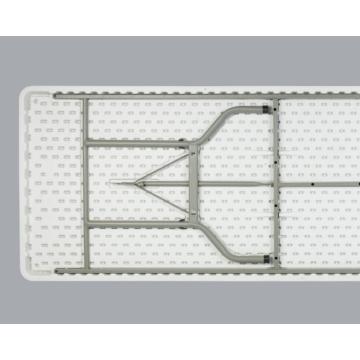 Tavolo rettangolare pieghevole in plastica da 240 cm