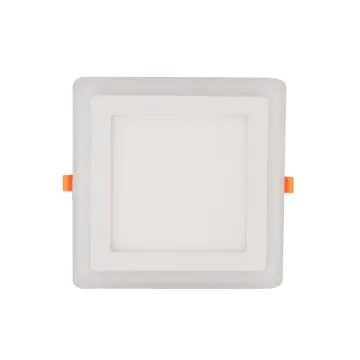 12+4W Dual Color Temperature Blue White LED Panel Light