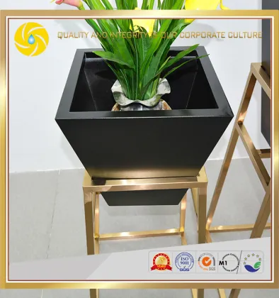 indoor home decoration metal golden flower rack tall gold flower stand