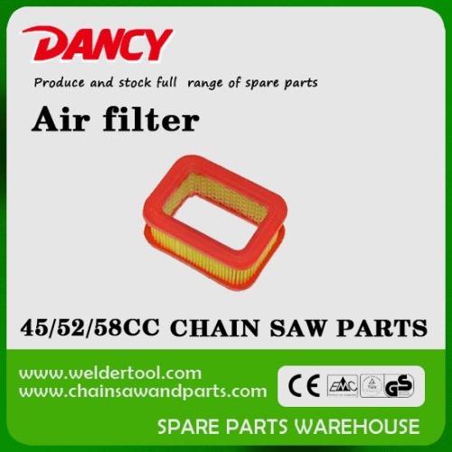 45cc 52cc 58cc chainsaw parts air filter