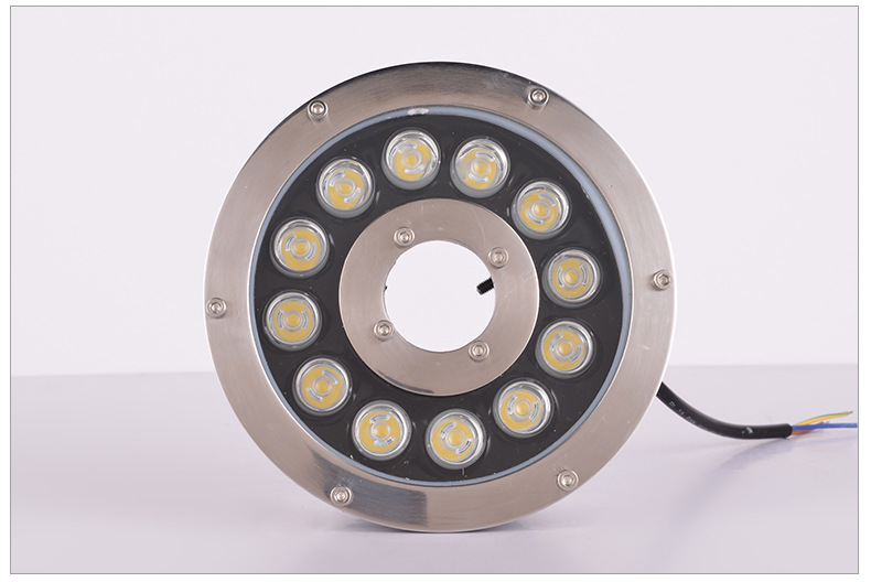 submersible Waterjet Rgbw ring fountain lights