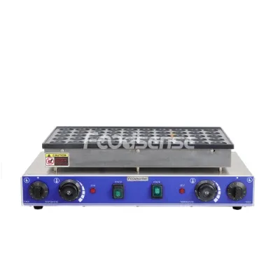 Commercial Muffin Crepe Making Machine Poffertjes Grill Dorayaki Mini Pancake Bake Machine Non-Stick Surface for Bakery