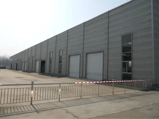 SGS Approved Fast Assembled Prefabricated Steel Structure Workshop