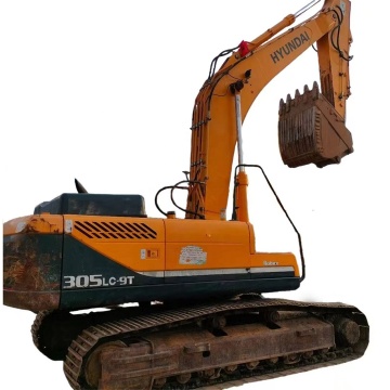 Low Hour Used Hyundai 305LC 30Ton Large Crawler Excavator for Sale