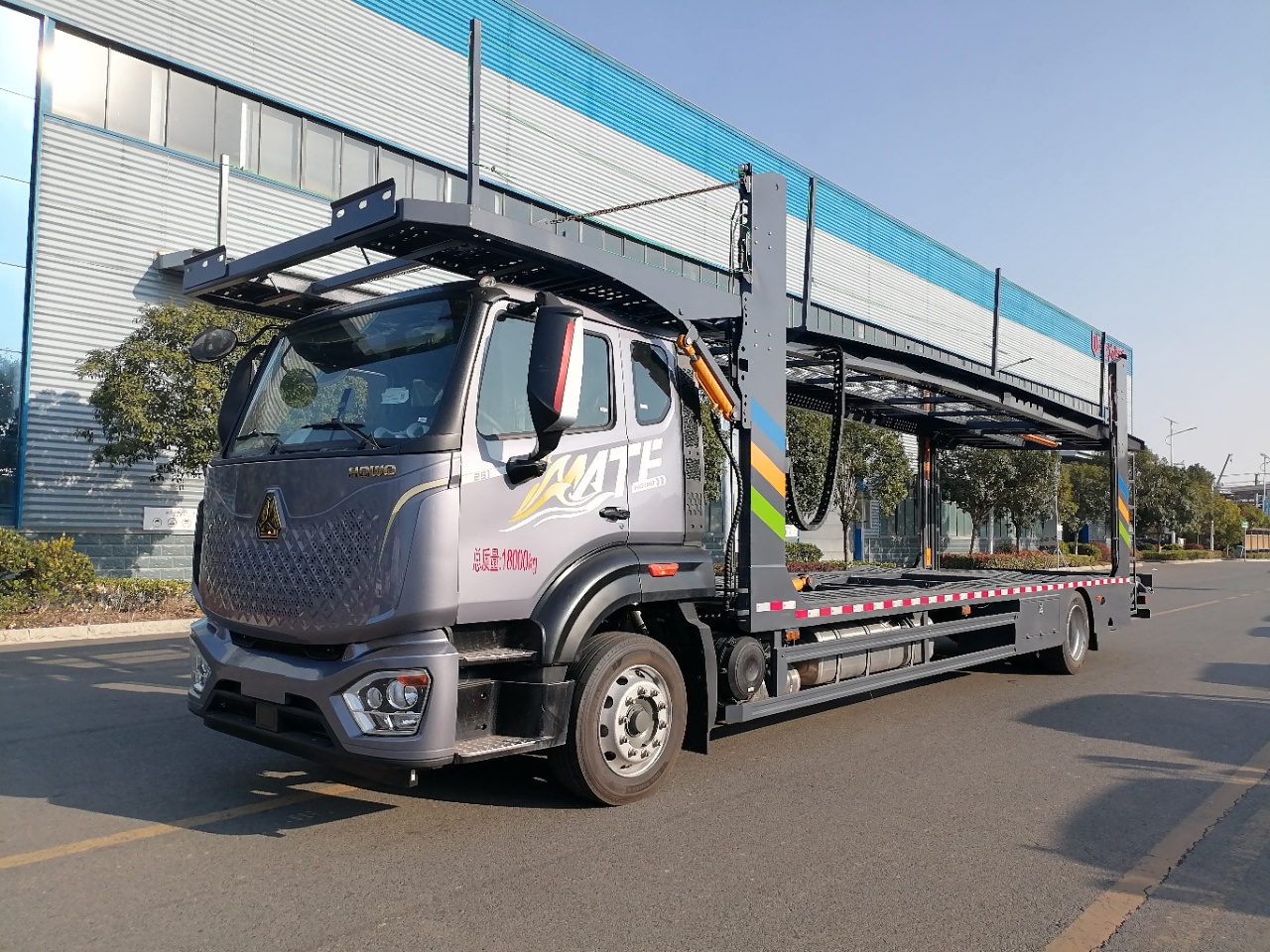 HOWO Car Carrier Transport Semi Trailer