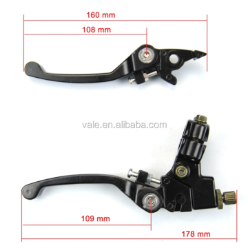Aluminum Alloy Folding Clutch Brake Lever and Ignition Switch Type Parts for CRF, KLX, KAYO Pro Pit Dirt Bikes