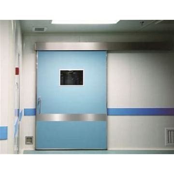 Single-opening electric steel sliding door (large edge)