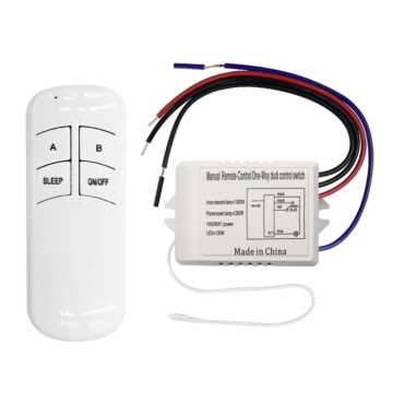 1/2/3 Way AC220V RF وحدة تحكم لاسلكية رقمية عن بعد