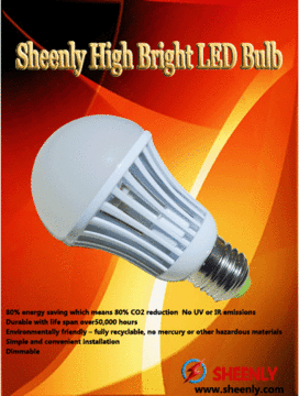 Sheenly High Quality LED Bulbs
