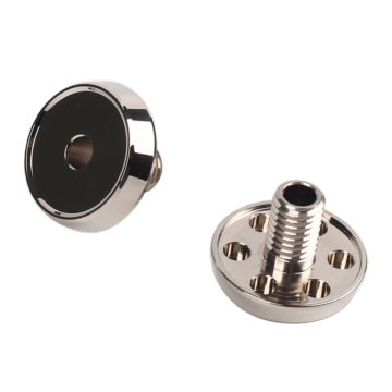 Фланцевый соединитель с резьбой из нержавеющей стали с ЧПУ