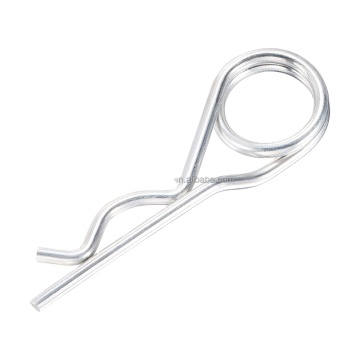 Multi-use roestvrijstalen Cotter Pin Assortment Kit: DIN 11024 Dubbele veer R-pennen