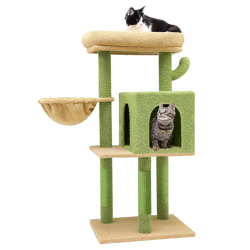 Modern Unique Design Flower Shaped Cat Tree Sisal