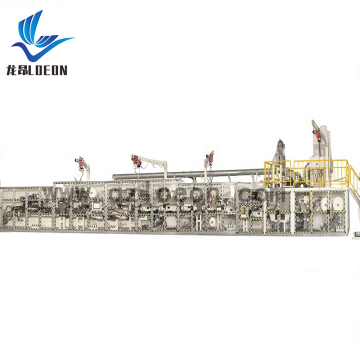 Automatic sanitary pads making machine