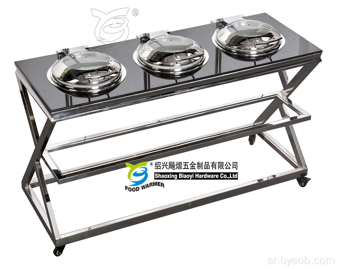 Mobile Table Chafing Dish with Heater