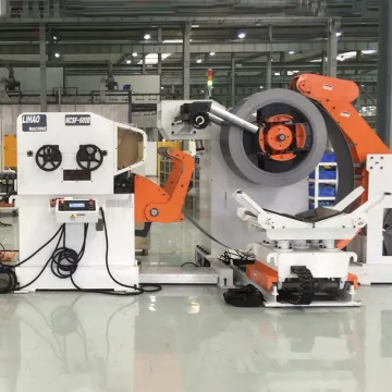 3-in-1 Nc Servo Feeder Sheet Metal Straightening Machinery Decoiler Machine Line