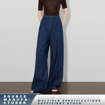 Classic Long Length Dark Wash Jeans Women