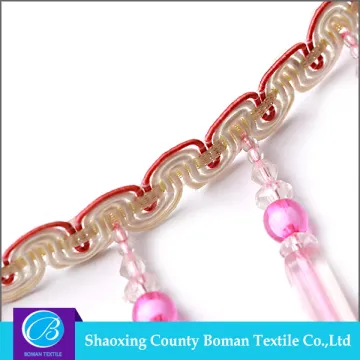 Best selling top quality Fashion Home Textile bead tassel