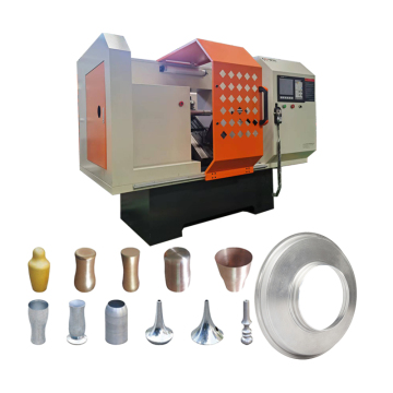 High Performance CNC Aluminum Carbon Steel Round Duct Metal Plate Spinning Forming Machine