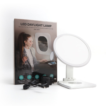 Sad Light Therapy Lamp With Wireless Charger