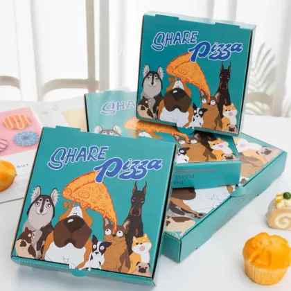 disposable pizza box takeaway packaging pizza box