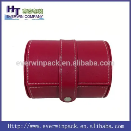 2015 new design luxury leather tie/scarf case